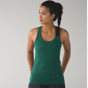 Lululemon Swiftly Tech Tank Size 4 Heathered Green